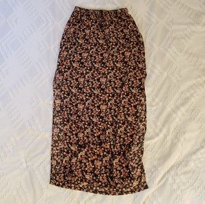 3/$15 Forever21 Floral Maxi Skirt